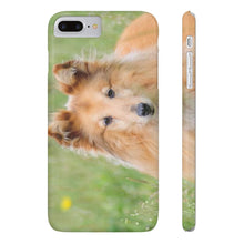 Slim Phone Case, Sheltie Phone Case 02